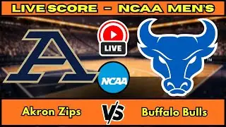 🔴 LIVE: Akron at Buffalo | NCAA Men's Basketball Scoreboard | MAC Matchup | Jan 20