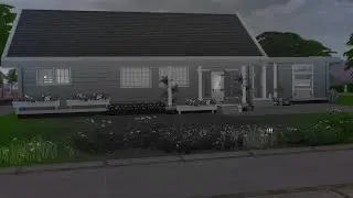 1950s Sitcom Suburban House| The Sims 4: Speed Build