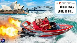 Выжить в самой быстрой в мире реактивной лодке *Ужасно* 🇦🇺