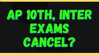 Ap 10th Exam 2021 latest update||Ap Inter Exam 2021 Latest Update||Ap 10th ,inter Exams update