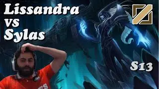 Lissandra vs Sylas Mid Lane | S13 10K Race to Challenger | Yassuo Full Gameplay