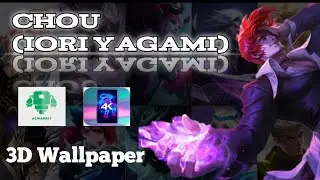 MLBB Chou (Iori Yagami) 3D wallpaper MALUPET NA WALLPAPER