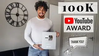 UNBOXING THE SILVER PLAY BUTTON AWARD | Tips for starting YouTube | Rowan Row