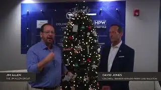 David Jones, CEO of Coldwell Banker HPW visit the Jim Allen Group.