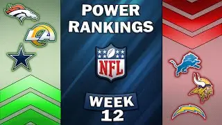 Week 12 NFL Power Rankings! | Playoff Races are HEATING UP!