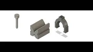 3D Animation of V Block Assembly: Design