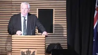 Human Rights Commission David Rutherford speaks at ASPG Seminar