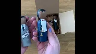 Goose Grease Wooden Peg Dolls - The Jazz Cats