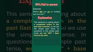 99% People Fail This English Grammar Quiz 😱 | Past Tense Quiz #Shorts