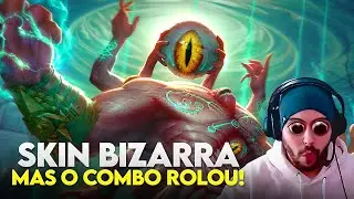 Skin estranha... Mas o COMBO FOI INSANO! ZEUS MID - ⚡ Smite BR Conquista