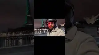 Bike Racing Through Paris 🇫🇷 | First Time Group Ride | Eiffel Tower