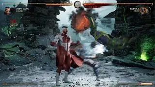 Omni-Man (Sub-Zero) VS Reptile (Frost) Brutality