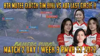 Btr Mutee Menggila Clutch Team Bull Pakai Redzone Buatan | PMVB Season 2
