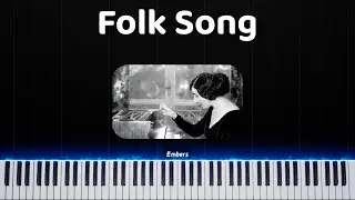 Folk Song - Piano tutorial