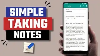 Best Free Simple Notes Taking App for Android