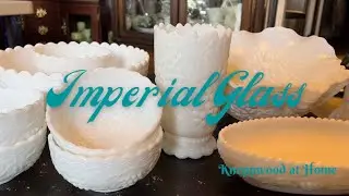 My Imperial Milk Glass Collection