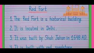 Essay on Agra Fort in english ||Features of Agra Fort||Agra Fort