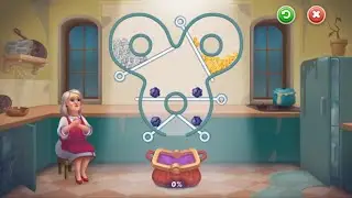 Homescapes Level 1618 - 17 Moves - No Boosters