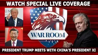 PRESIDENT TRUMP MEETS WITH PRESIDENT XI