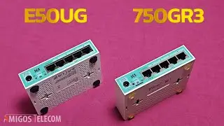 Mikrotik E50UG (unboxing e comparativo com a RB750gr3) RB Hex Refresh