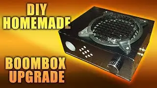 BUILD - DIY Homemade Boombox Upgrade (w/ Bluetooth and More) (Easy-Medium Difficulty)