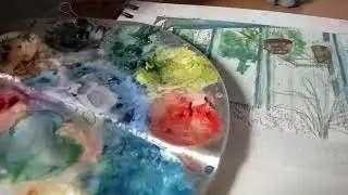 Painting Studio Ghibli Scenes