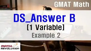 DS_Answer B (1 variable)_Example 2｜Math Revolution
