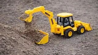Jcb toy video | Dumper Truck | tractor trailer video 