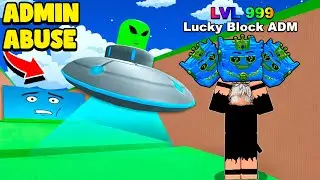 PARTICIPEI DE UM ADMIN ABUSE E CONSEGUI OS MELHORES BRAINROTS NO ESCAPE DO TSUNAMI!!😱❄️