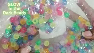 Bulk Glow in The Dark beads for Necklace, Friendship Bracelet Making, Hair Braids Kandi