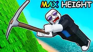 reaching MAX HEIGHT in Roblox climb and plunge...