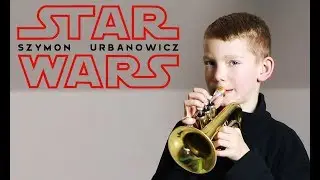 🎵 The Force Theme I Star Wars in Trumpet I Simon 8 years old
