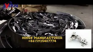 stainless steel door hinge manufacturing process #cabinethinge #hingemachinery #hingeproduction