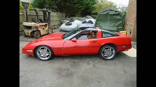 CHEVROLET CORVETTE C4 350 5.7 V8 (1987) PROJECT CAR FOR SALE! UK