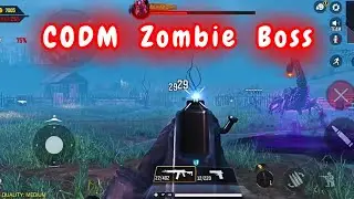 COD Mobile Zombie Mode Gameplay | Killed Zombie Boss