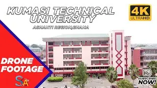 DRONE FOOTAGE  - KUMASI TECHNICAL UNIVERSITY, KPOLY  PT 2(4K)