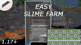 Easy Slime Farm - 1.16 & 1.17+ - Minecraft (Java Edition)