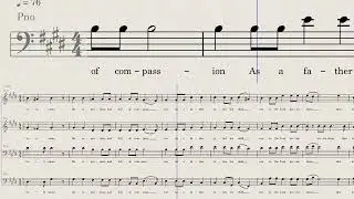 O Bless the Lord, O My Soul - Michael Ivanoff - Tenor Emphasized