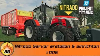 LS22 Tutorials #005 | Nitrado Server erstellen & einrichten | FARMING SIMULATOR 22
