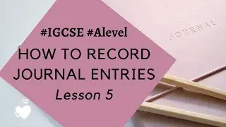 How to record Journal Entries ( of Purchases & Sales) | Lesson 5 | Falcon Fabian Academy