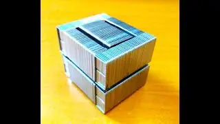 The New Staples Cube Box Without Glue | DIY Craft