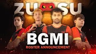 Zutsu Esports | Battlegrounds Mobile India Roster Announcement | NEW ERA BEGINS!