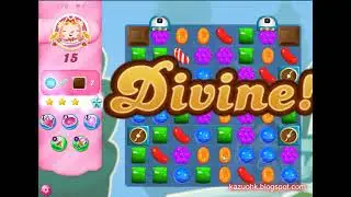 Candy Crush Saga Level 376 (3 stars, NO boosters)