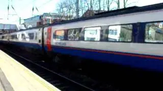 Class 222 Meridian at speed