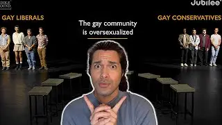 liberal gays vs conservative gays Jubilee reaction