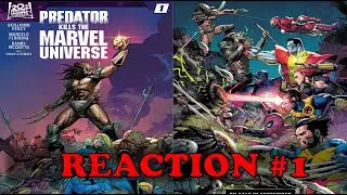 PREDATOR KILLS MARVEL UNIVERSE COMIC REACTION ISSUE 1