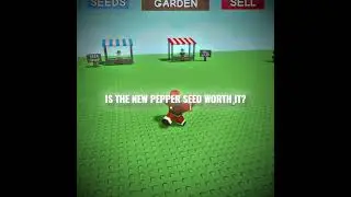 Is the new pepper seed worth it | Grow a Garden #roblox #edit #growagarden #simulator #funny #shorts