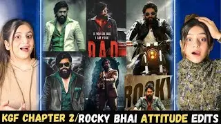 KGF CHAPTER 2 ROCKY Dangerous😈🔥 Attitude Edits |Yash| Part-2 | KGF CHAPTER 2 Movie Scene Reaction