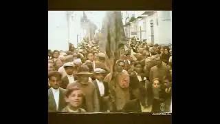 Cieza. Traslado del Santo Cristo del Consuelo. 3 de Mayo de 1929. Día  de La Cruz.