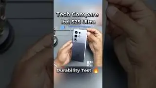 Itel S25 Ultra Durability Test 🔨🔥 | Can It Survive? #itels25ultra #durabilitytest #shorts